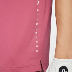 J.Lindeberg Pikétröjor Herr-Lionel Polo Rose-Wine