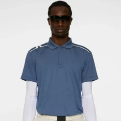 J.Lindeberg Pikétröjor Herr-Lionel Polo Vintage-Indigo