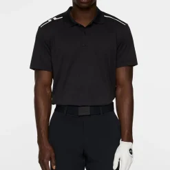 J.Lindeberg Pikétröjor Herr-Lionel Polo Svart Black
