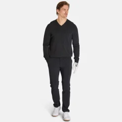 Callaway Tröjor Herr-Ls V-Neck Merino Grå Dark Caviar Heather
