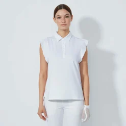 Daily Sports Pikétröjor Dam-Luxe Sl Shirt Vit White