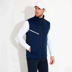 Abacus Västar Herr-M Ardfin Softshell Vest 305-Navymelange