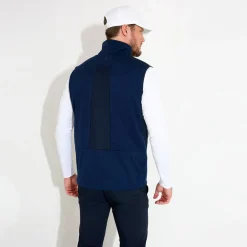 Abacus Västar Herr-M Ardfin Softshell Vest 305-Navymelange