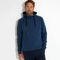 Abacus Tröjor Herr-M Banff Hoodie 311-Steelblue