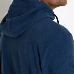 Abacus Tröjor Herr-M Banff Hoodie 311-Steelblue