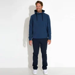 Abacus Tröjor Herr-M Banff Hoodie 311-Steelblue