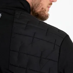 Abacus Tröjor Herr-M Birkdale Midlayer Svart 600-Black
