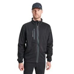 Abacus Regnjackor Herr-M Bounce Rainjacket Svart 600-Black
