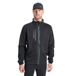 Abacus Regnjackor Herr-M Bounce Rainjacket Svart 600-Black