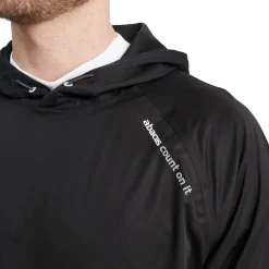 Abacus Regnjackor Herr-M Bounce Waterproof Hoodie Svart 600-Black