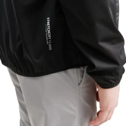 Abacus Regnjackor Herr-M Bounce Waterproof Hoodie Svart 600-Black