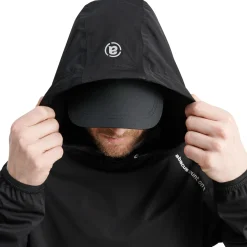 Abacus Regnjackor Herr-M Bounce Waterproof Hoodie Svart 600-Black