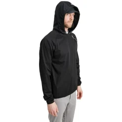 Abacus Regnjackor Herr-M Bounce Waterproof Hoodie Svart 600-Black