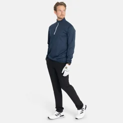 Abacus Tröjor Herr-M Budock Midlayer 305-Navymelange