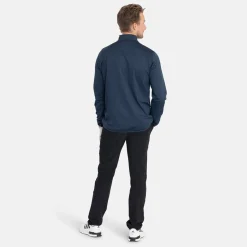 Abacus Tröjor Herr-M Budock Midlayer 305-Navymelange