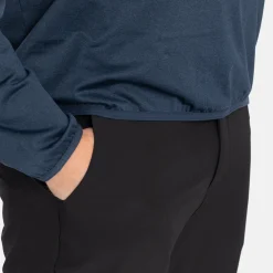 Abacus Tröjor Herr-M Budock Midlayer 305-Navymelange