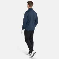Abacus Tröjor Herr-M Budock Midlayer 305-Navymelange