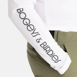 Bogeys & Birdies Tröjor Herr-M First Layer LS Tee Vit White