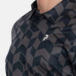 Peak Performance Pikétröjor Herr-M Graphic SS Polo Motion-Grey