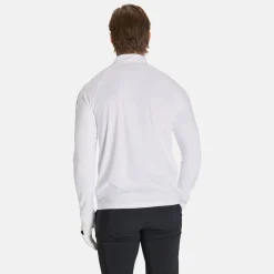 Peak Performance Tröjor Herr-M Half Zip Baselayer White-Motion Grey-