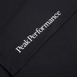 Peak Performance Tröjor Herr-M Half Zip Baselayer Black-Motion Grey-