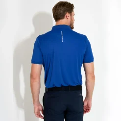 Abacus Pikétröjor Herr-M Hammel Recycled 308-Atlantic-Blue