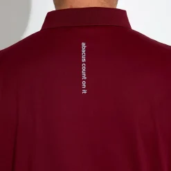 Abacus Pikétröjor Herr-M Hammel Recycled Röd 411-Cranberry