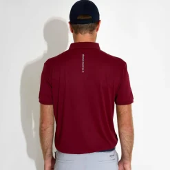 Abacus Pikétröjor Herr-M Hammel Recycled Röd 411-Cranberry