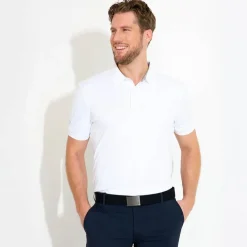 Abacus Pikétröjor Herr-M Hammel Recycled Vit 100-White