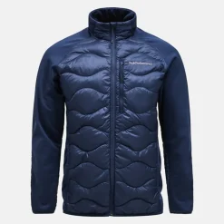 Peak Performance Jackor Herr-M Helium Down Hybrid Blå Blue Shadow