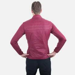 Bogeys & Birdies Jackor Herr-M Hybrid Padded Jkt Röd Burgundy