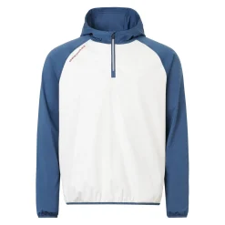 Abacus Jackor Herr-M Kingsbarns Hybrid Hoodie 311-Steelblue