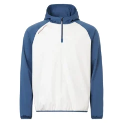 Abacus Jackor Herr-M Kingsbarns Hybrid Hoodie 311-Steelblue