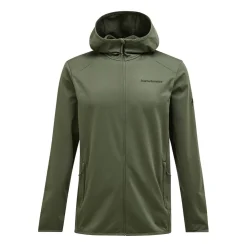 Peak Performance Tröjor Herr-M Light Zip Hood Pine-Needle