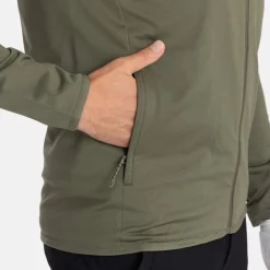 Peak Performance Tröjor Herr-M Light Zip Hood Pine-Needle