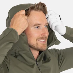 Peak Performance Tröjor Herr-M Light Zip Hood Pine-Needle