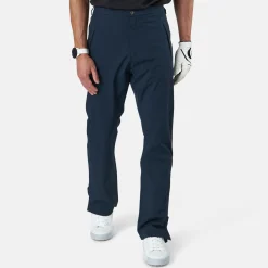 Abacus Regnbyxor Herr-M Links Raintrousers Shorter Blå 300-Navy