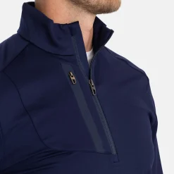 Ralph Lauren Tröjor Herr-M1 Long Sleeve Pullover New Lux Performance Refined Navy