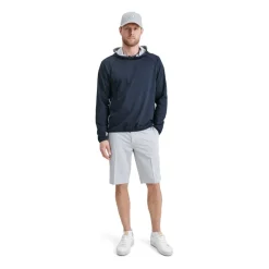 Abacus Tröjor Herr-M Loop Hoodie Blå 300-Navy
