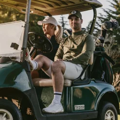 Bogeys & Birdies Tröjor Herr-M Mid Layer LS Full-Zip Leaf Clover Green