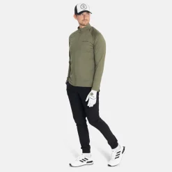 Bogeys & Birdies Tröjor Herr-M Mid Layer LS Full-Zip Leaf Clover Green