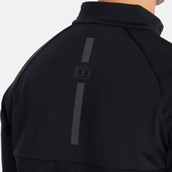 Bogeys & Birdies Tröjor Herr-M Mid Layer LS Full-Zip Svart Black