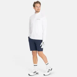 Bogeys & Birdies Tröjor Herr-M Mid Layer LS Full-Zip Vit White