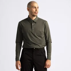 Cross Sportswear Tröjor Herr-M Nick Poloshirt Dark Pine (693)