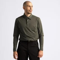 Cross Sportswear Tröjor Herr-M Nick Poloshirt Dark Pine (693)