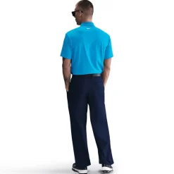 Nike Pikétröjor Herr-M Nk Df Tour Polo Print Laser Blue-White