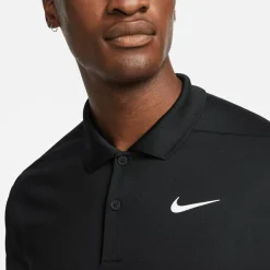 Nike Pikétröjor Herr-M Nk Df Vctry Solid Polo Svart Black-White