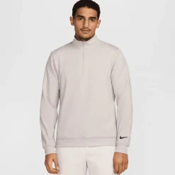 Nike Tröjor Herr-M Nk Tour Hz Top College Grey-Black