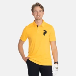 Peak Performance Pikétröjor Herr-M Panmore Polo Blazing-Orange