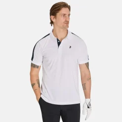 Peak Performance Pikétröjor Herr-M Player Polo White-Salute Blue-